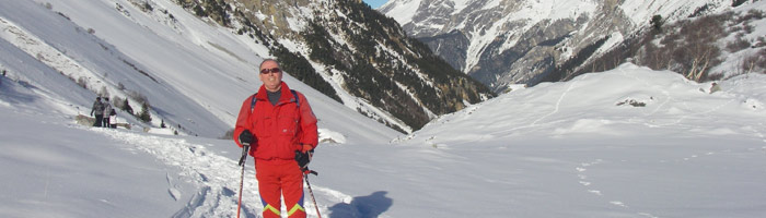 ski de randonnees a pralognan la vanoise pres du dome des sonnailles