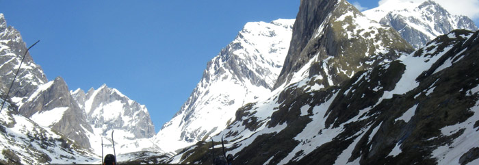 traversee vers le col de la vanoise pres de pralognan la vanoise randonnee entete